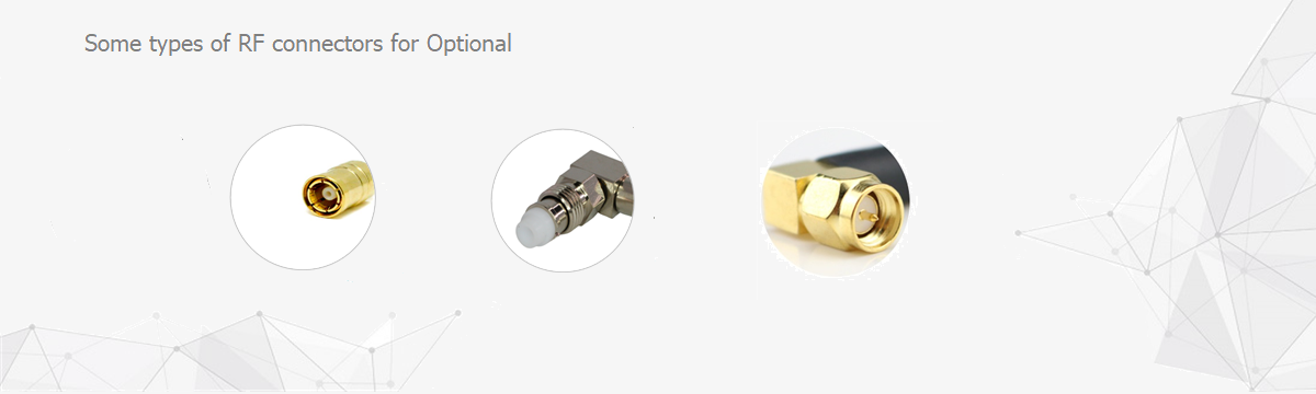 RF Connectors for 868MHz Monopole Antenna
