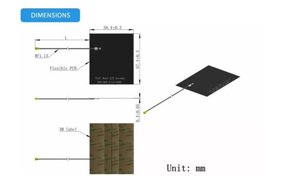 4G Embedded Antenna Features
