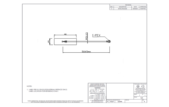 Embedded 433MHz FPC Antenna Features
