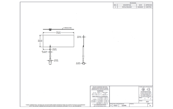 Flexible 868MHz 915MHz Antenna Features