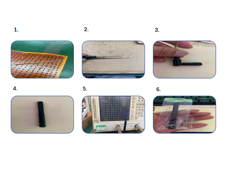 Production Process of 868MHz LoRa Antenna